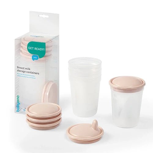 A set of containers with a spout 4pcs | Food Containers | Babyono for Mamas & Papas LB - Christmas
