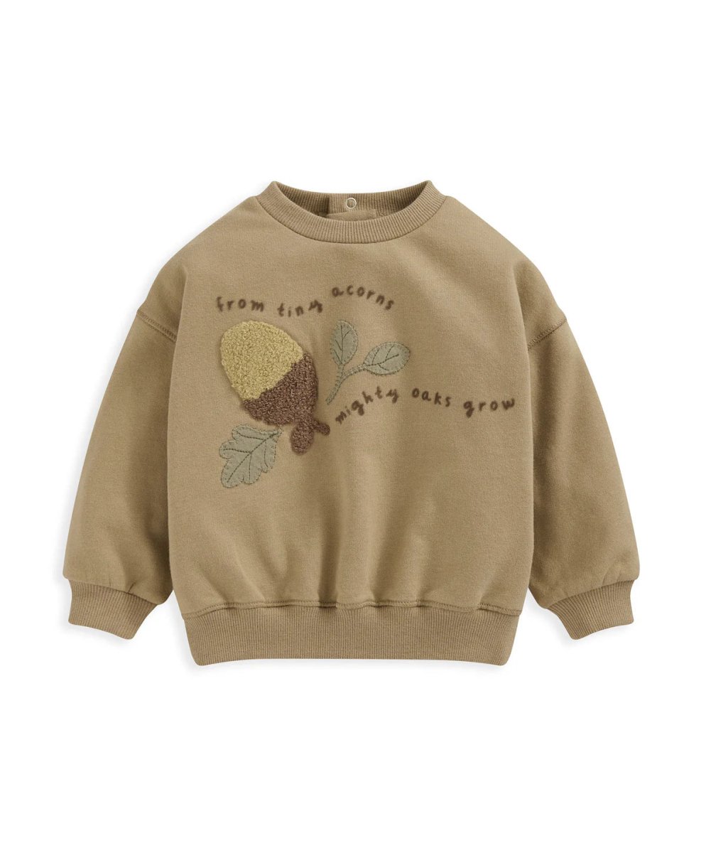 Acorn Hoodie | Sweater | Mamas & Papas for Mamas & Papas LB - 6hr