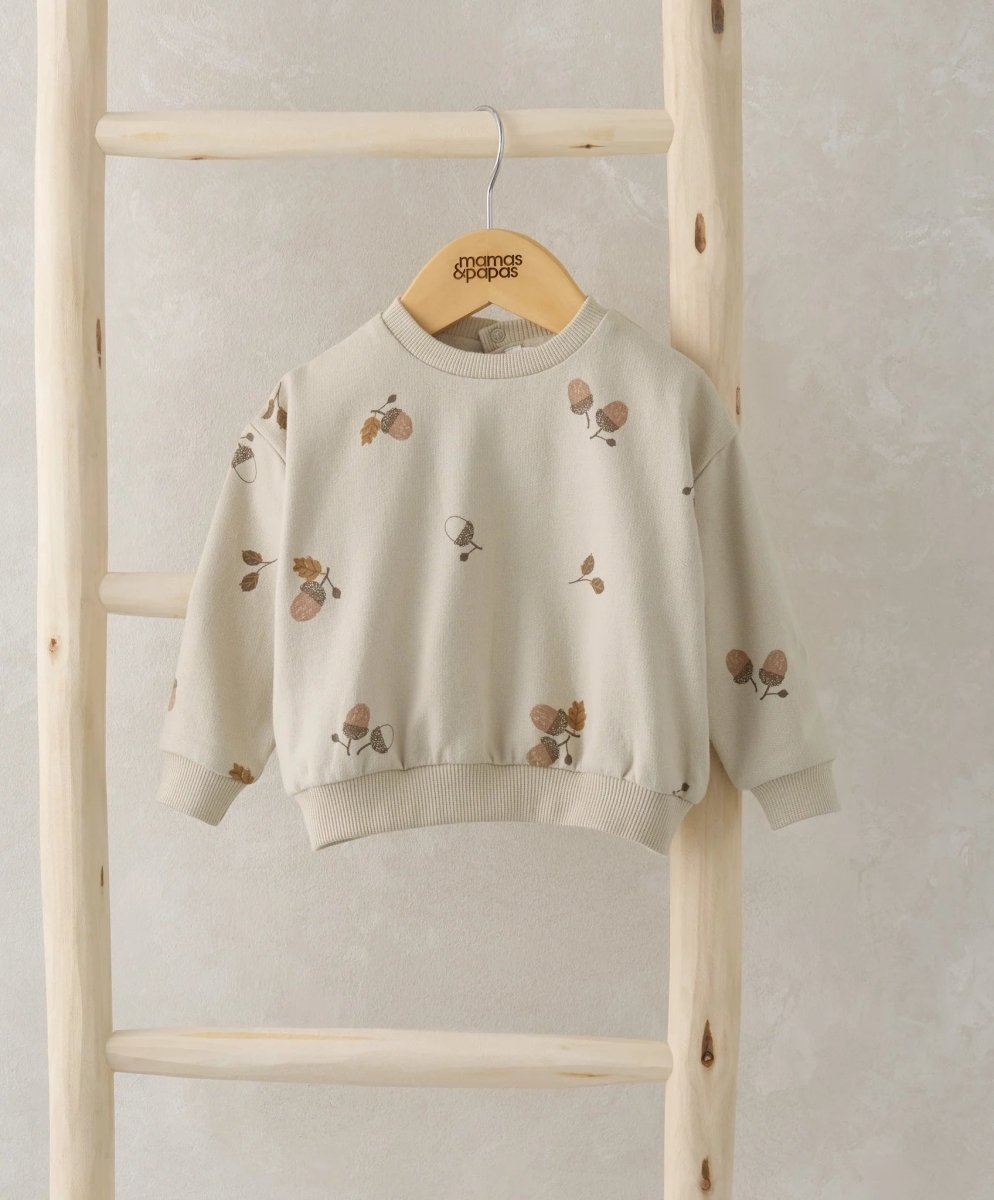 Acorn Sweatshirt | Shirt | Mamas & Papas for Mamas & Papas LB - 6hr