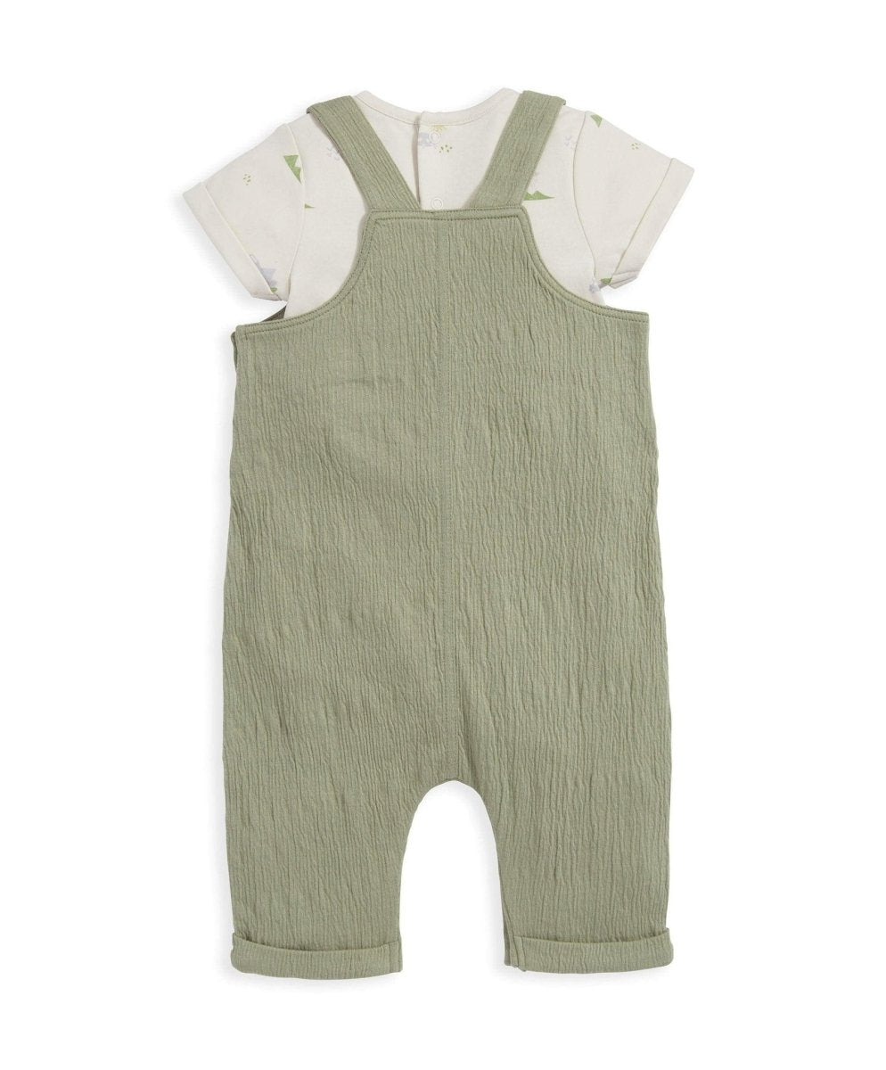Adventure Bodysuit & Dungarees Outfit Set | Set | Mamas & Papas for Mamas & Papas LB - 6hr