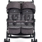 Aire Twin Stroller Side By Side - Dark Pewter | Twin Stroller | Joie for Mamas & Papas LB - Baby Gear