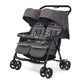 Aire Twin Stroller Side By Side - Dark Pewter | Twin Stroller | Joie for Mamas & Papas LB - Baby Gear