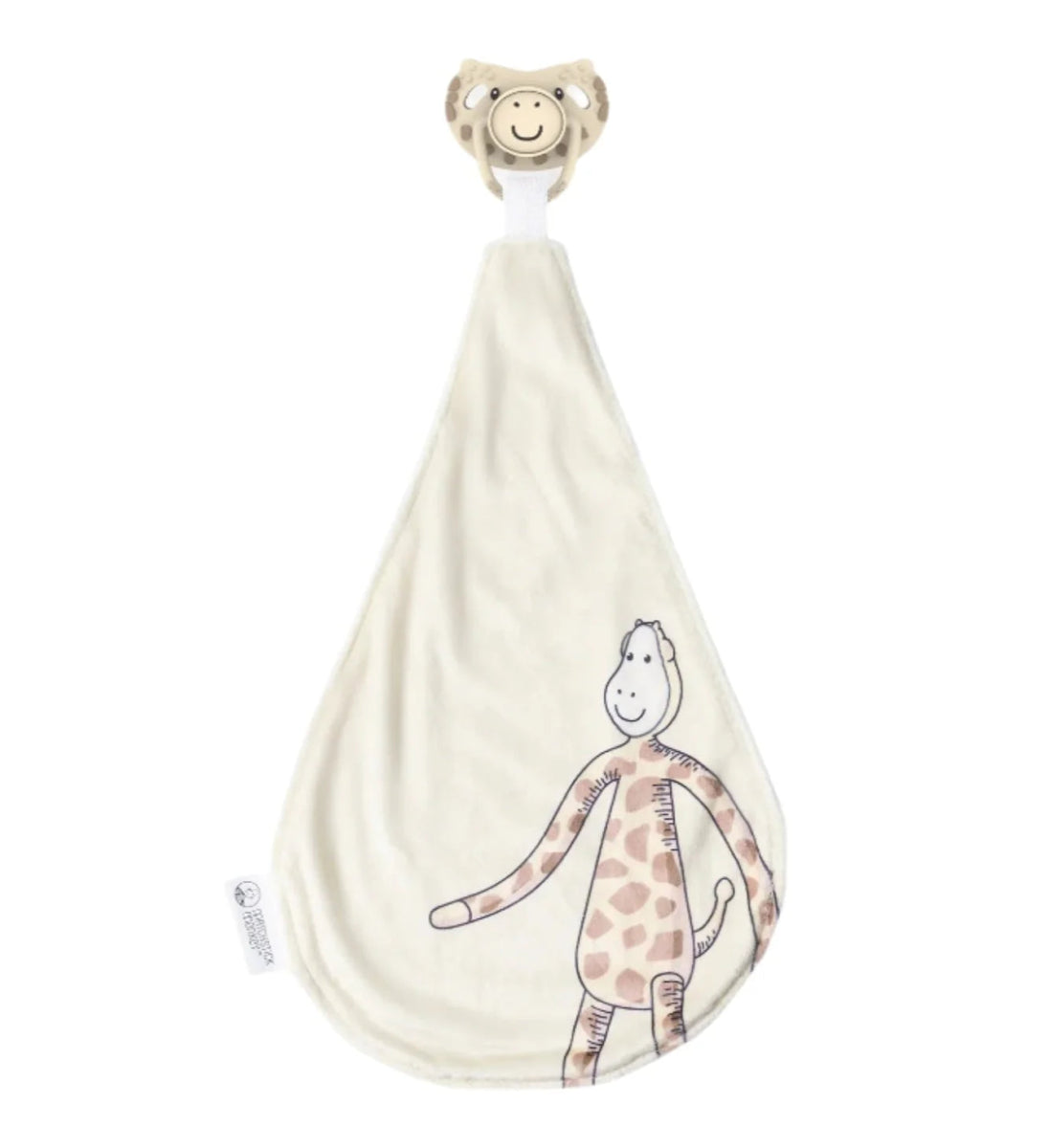 All - in - 1 Soother & Comforter Giraffe | Pacifier | Matchstick Monkey for Mamas & Papas LB - Bibs & Muslins