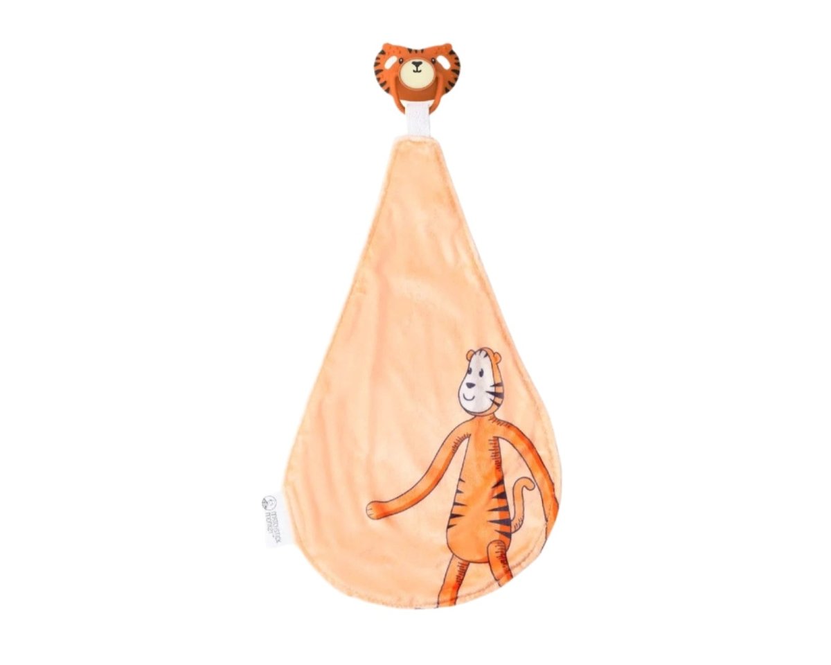 All - in - 1 Soother & Comforter Giraffe | Pacifier | Matchstick Monkey for Mamas & Papas LB - Bibs & Muslins