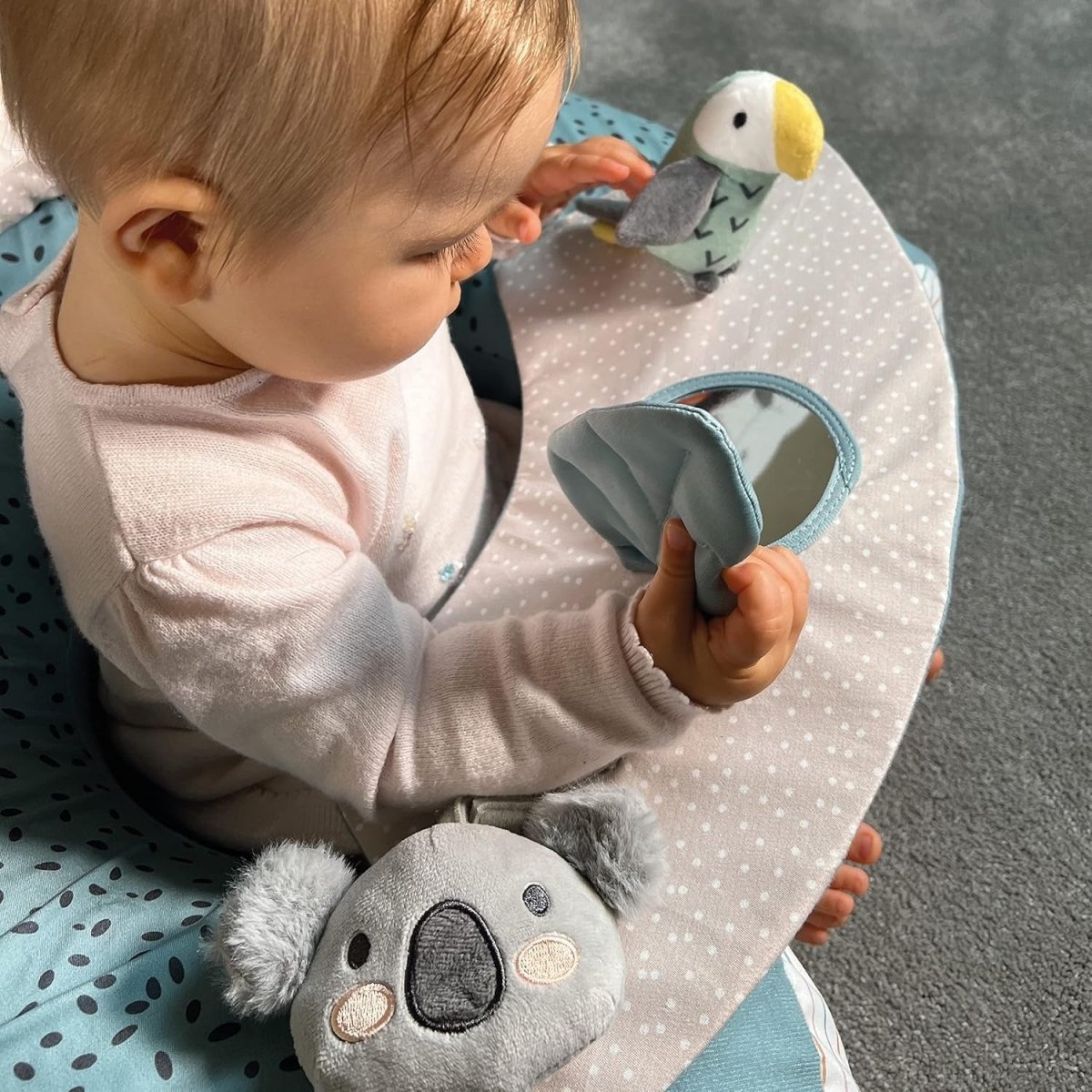 Animal Adventures Baby Sit Me Up Floor Seat | Play Mat | Nuby for Mamas & Papas LB - Activity & Sensory Toys