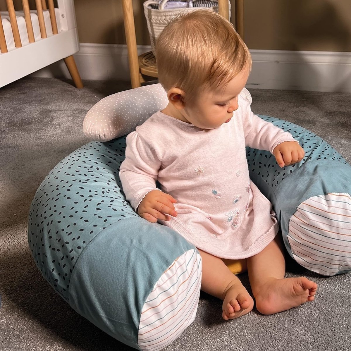 Animal Adventures Baby Sit Me Up Floor Seat | Play Mat | Nuby for Mamas & Papas LB - Activity & Sensory Toys