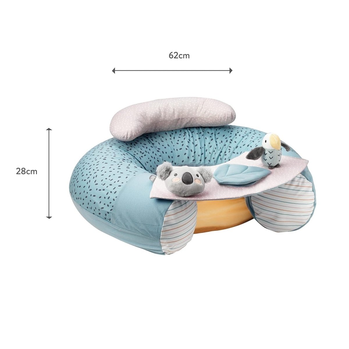 Animal Adventures Baby Sit Me Up Floor Seat | Play Mat | Nuby for Mamas & Papas LB - Activity & Sensory Toys