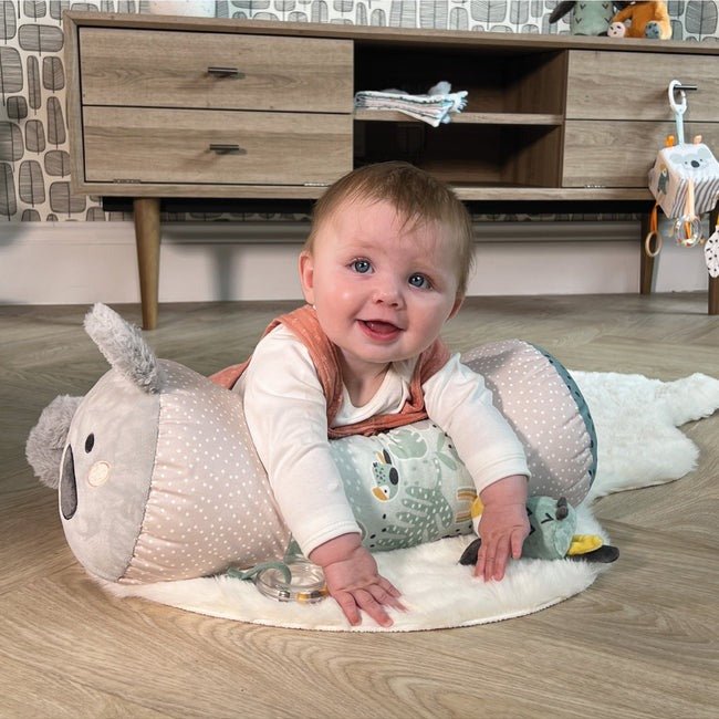 Animal Adventures Tummy Time Roller | Play Mat | Nuby for Mamas & Papas LB - 6hr
