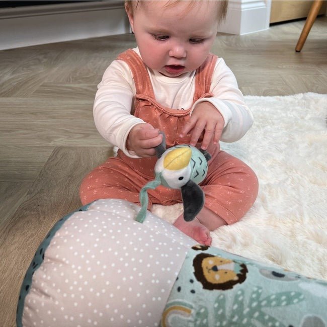 Animal Adventures Tummy Time Roller | Play Mat | Nuby for Mamas & Papas LB - 6hr