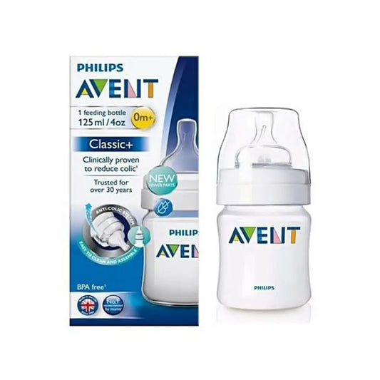 Anti - Colic Bottle 125 ML | Soother | Avent for Mamas & Papas LB - 6hr