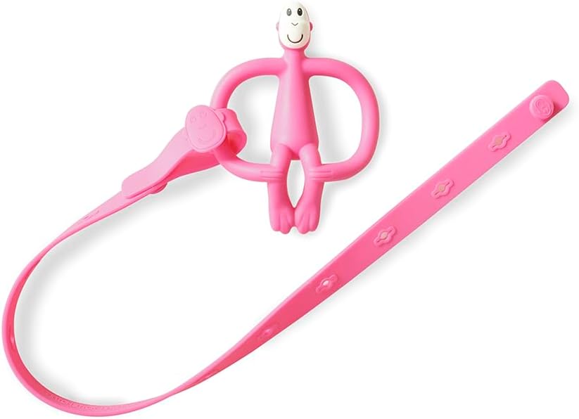 Antimicrobial Silicone Multi - Use Product Holder Strap For Teether | Teether | Matchstick Monkey for Mamas & Papas LB - Activity & Sensory Toys