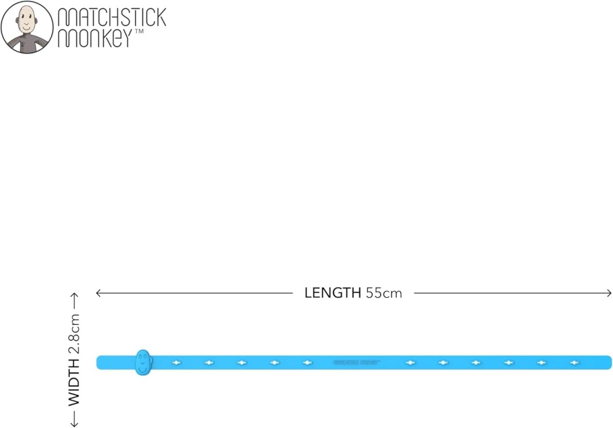 Antimicrobial Silicone Multi - Use Product Holder Strap For Teether | Teether | Matchstick Monkey for Mamas & Papas LB - Activity & Sensory Toys