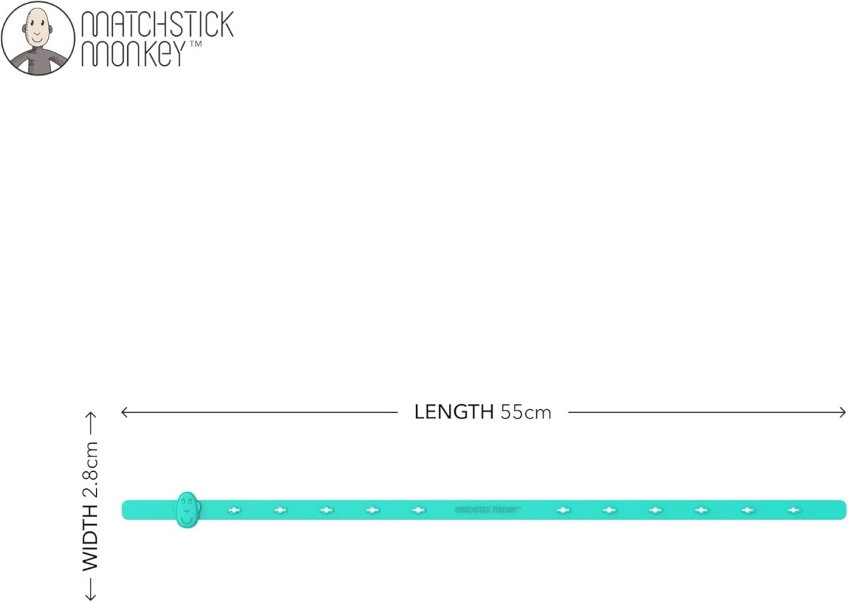 Antimicrobial Silicone Multi - Use Product Holder Strap For Teether | Teether | Matchstick Monkey for Mamas & Papas LB - Activity & Sensory Toys