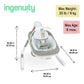 AnyWay Sway Multi - Direction Portable Baby Swing | Swing | Ingenuity for Mamas & Papas LB - Furniture & Nursery
