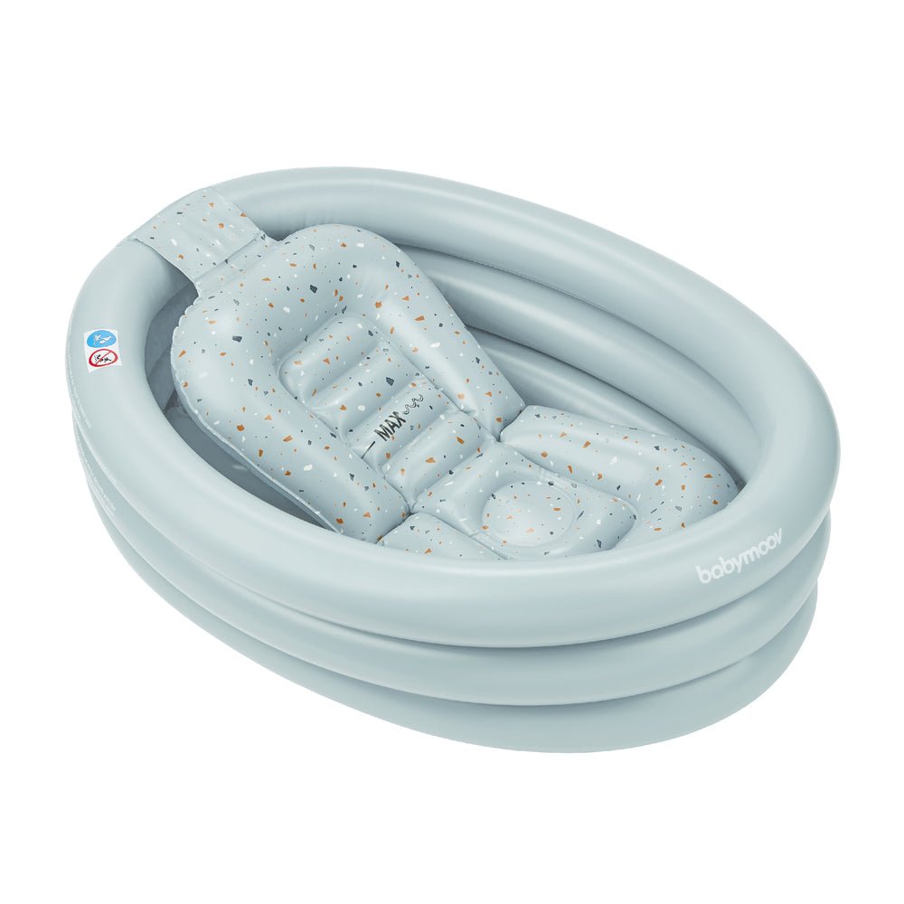 Aquadots Inflatable Baby Bath & Paddling Pool | Inflatable Pool | Babymoov for Mamas & Papas LB - 6hr