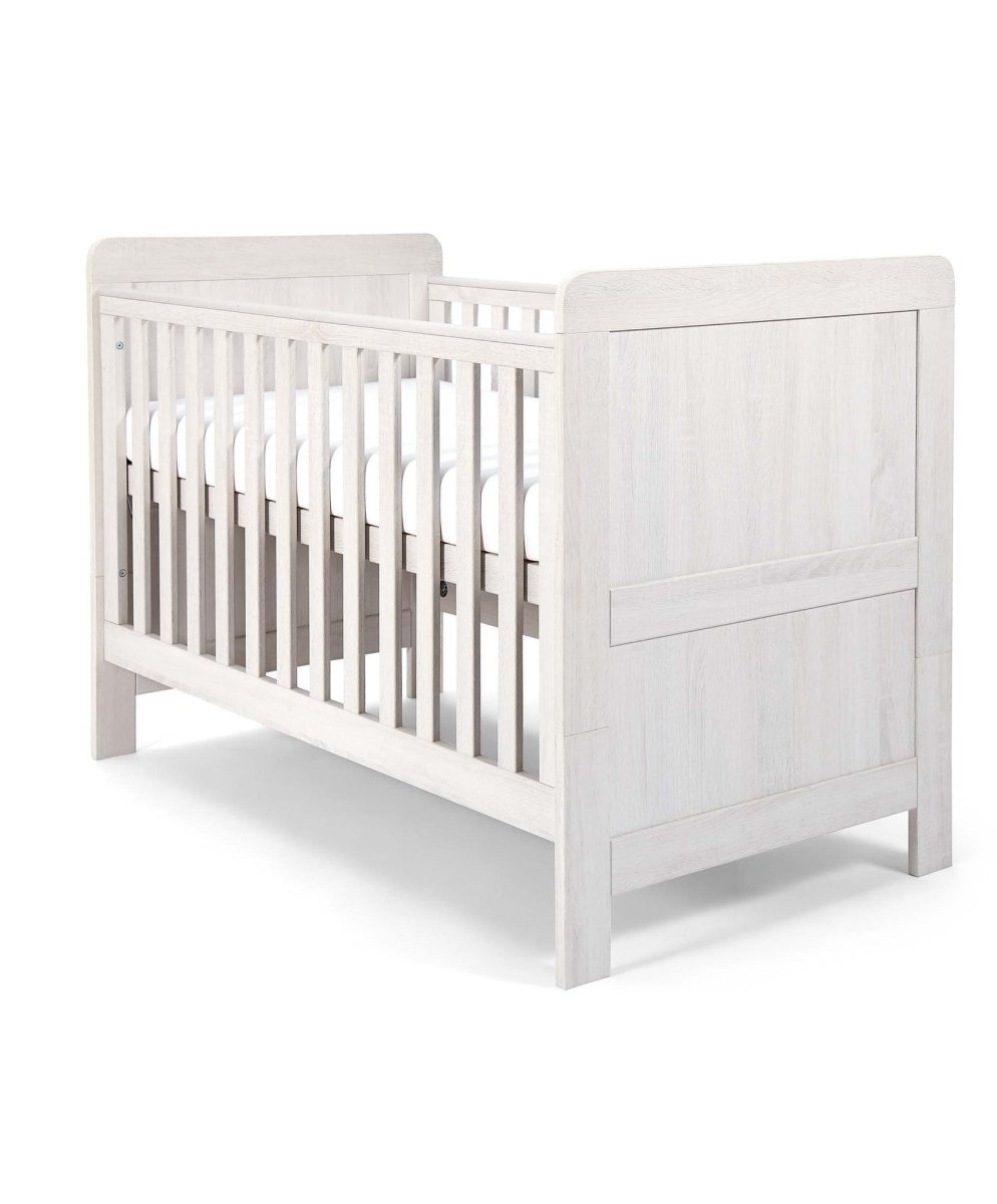 Atlas Cotbed Nimbus White | Cot | Mamas & Papas for Mamas & Papas LB - colorneed