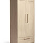 Atlas Wardrobe - Light Oak Default Title | Nursery Furniture | Mamas & Papas for Mamas & Papas LB - Furniture & Nursery