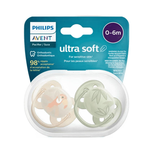 Ultra Soft Soother 0-6m Boy