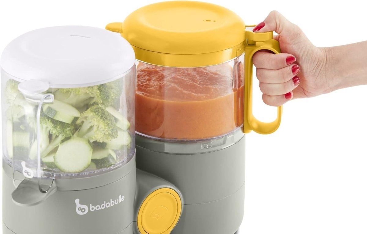 B - Easy Baby Food Processor 4 - in - 1 Soft Steaming | Food Processor | Badabulle for Mamas & Papas LB - Feeding & Weaning