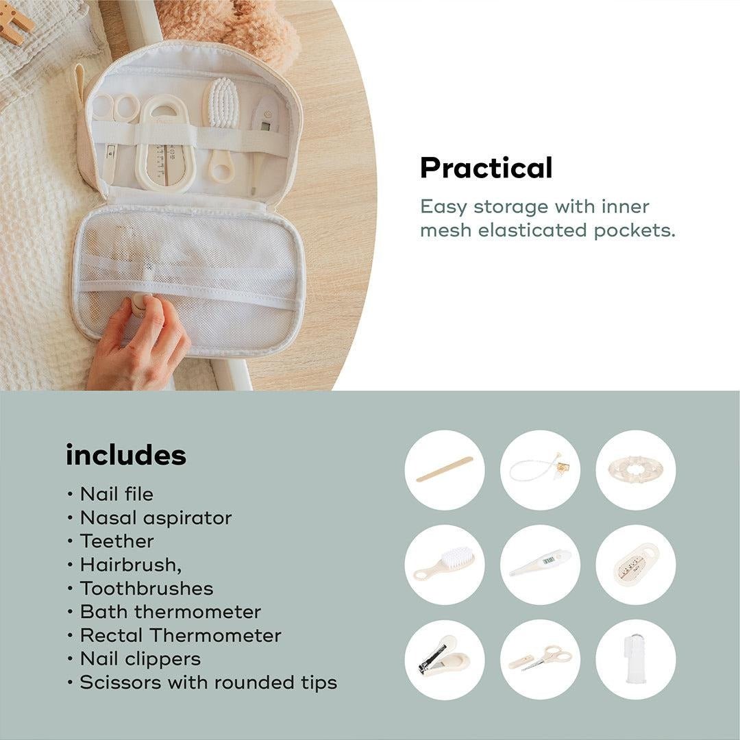 Baby Grooming Set Sand | Grooming Kit | Babymoov for Mamas & Papas LB - Baby Care