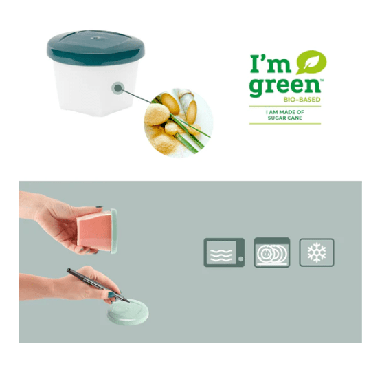 Babybols Biosources 6x180 | Food Storage | Babymoov for Mamas & Papas LB - 6hr