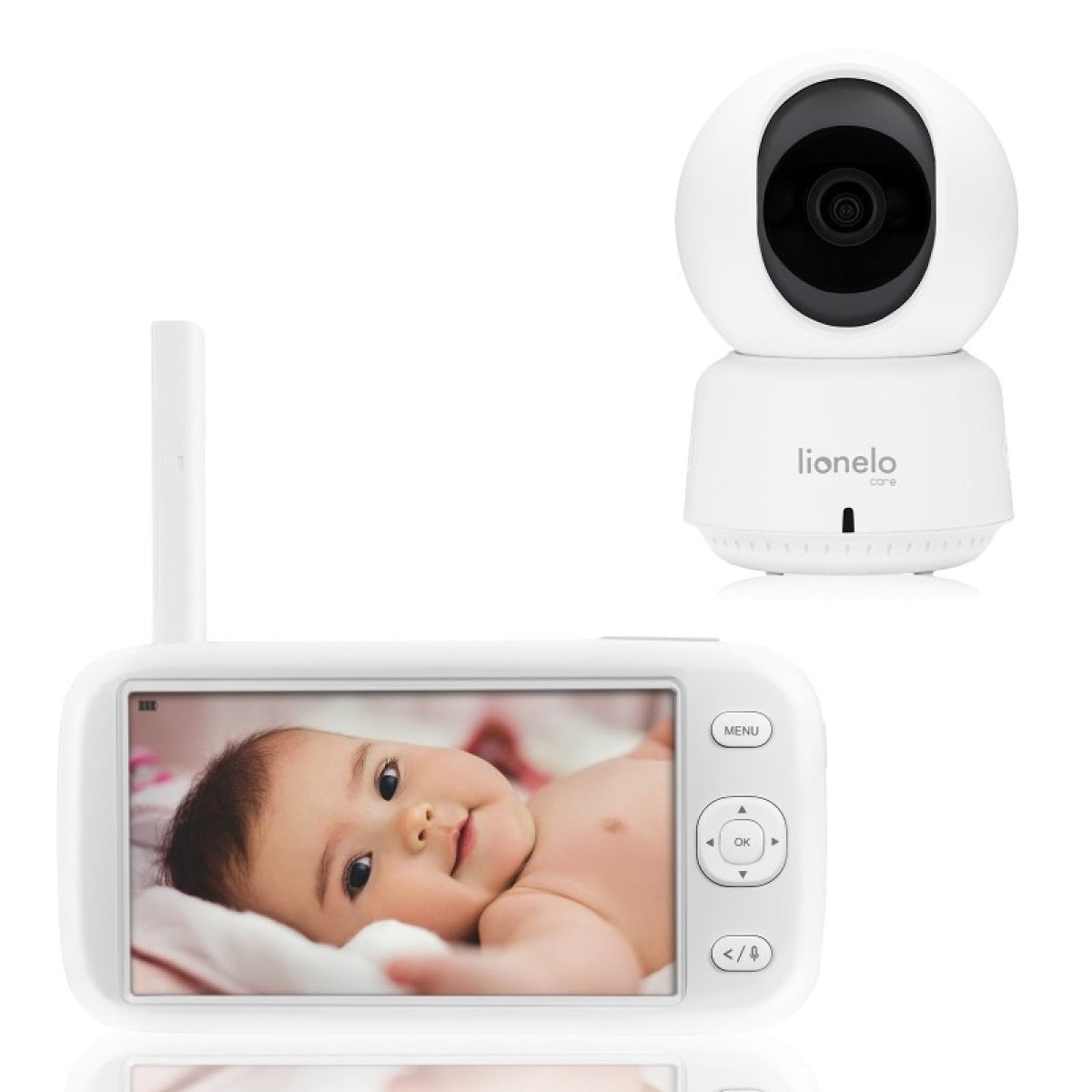 Babyline 9.1 Baby Monitor - Full HD 360° Camera | Baby Monitor | Lionelo for Mamas & Papas LB - Baby Monitors