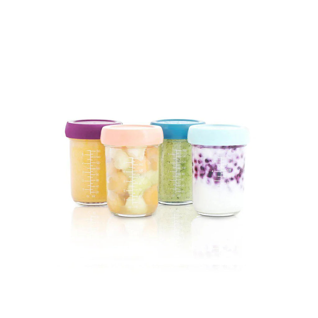 Baby Bowls Glass Storage Containers Pack of 4