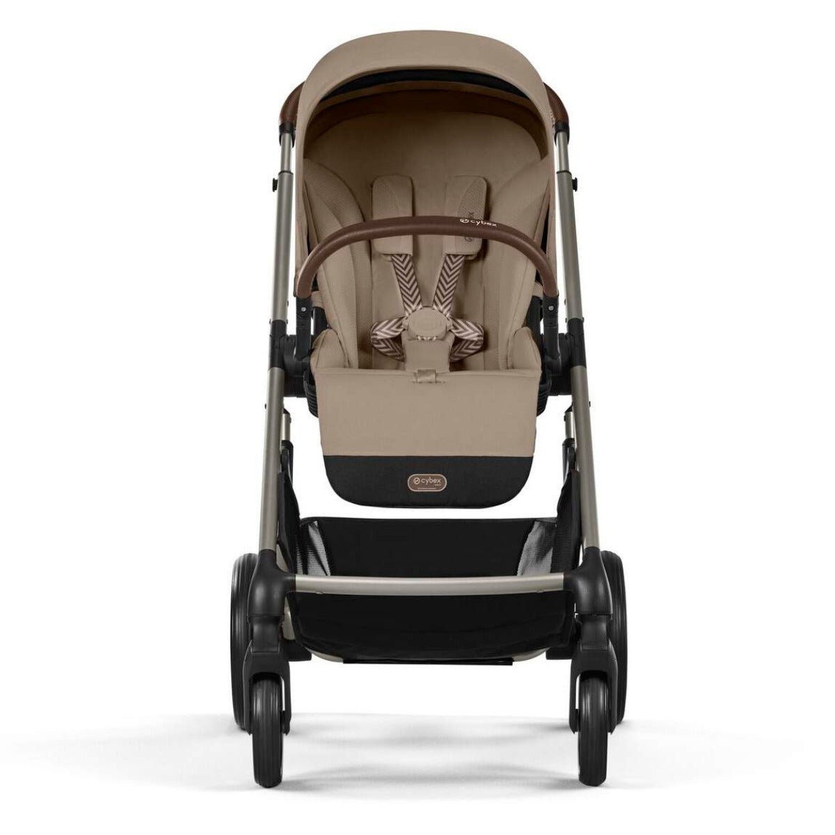Balios S Lux All - Terrain Stroller Taupe Chassis/Almond Beige Seat | Stroller | Cybex for Mamas & Papas LB - Baby Gear