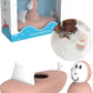 Bathtime Boat Set - Boat With Monkey Bath Toy - Pink | Bath Toy | Matchstick Monkey for Mamas & Papas LB - Activity & Sensory Toys