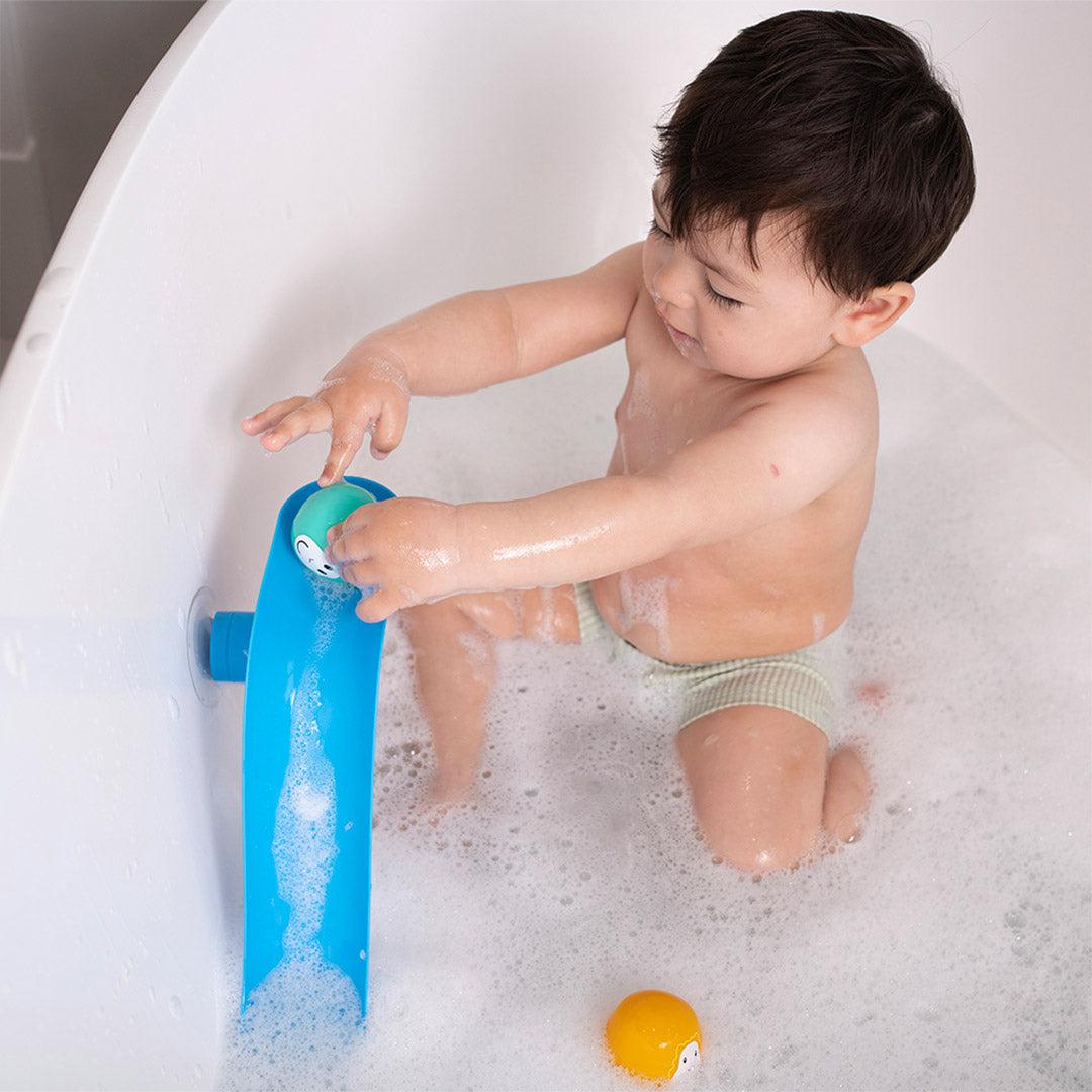 Bathtime Slide Set - Blue | Bath Toy | Matchstick Monkey for Mamas & Papas LB - Activity & Sensory Toys