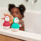 Bathtime Wobblers - Green & Red | Bath Toy | Matchstick Monkey for Mamas & Papas LB - Activity & Sensory Toys