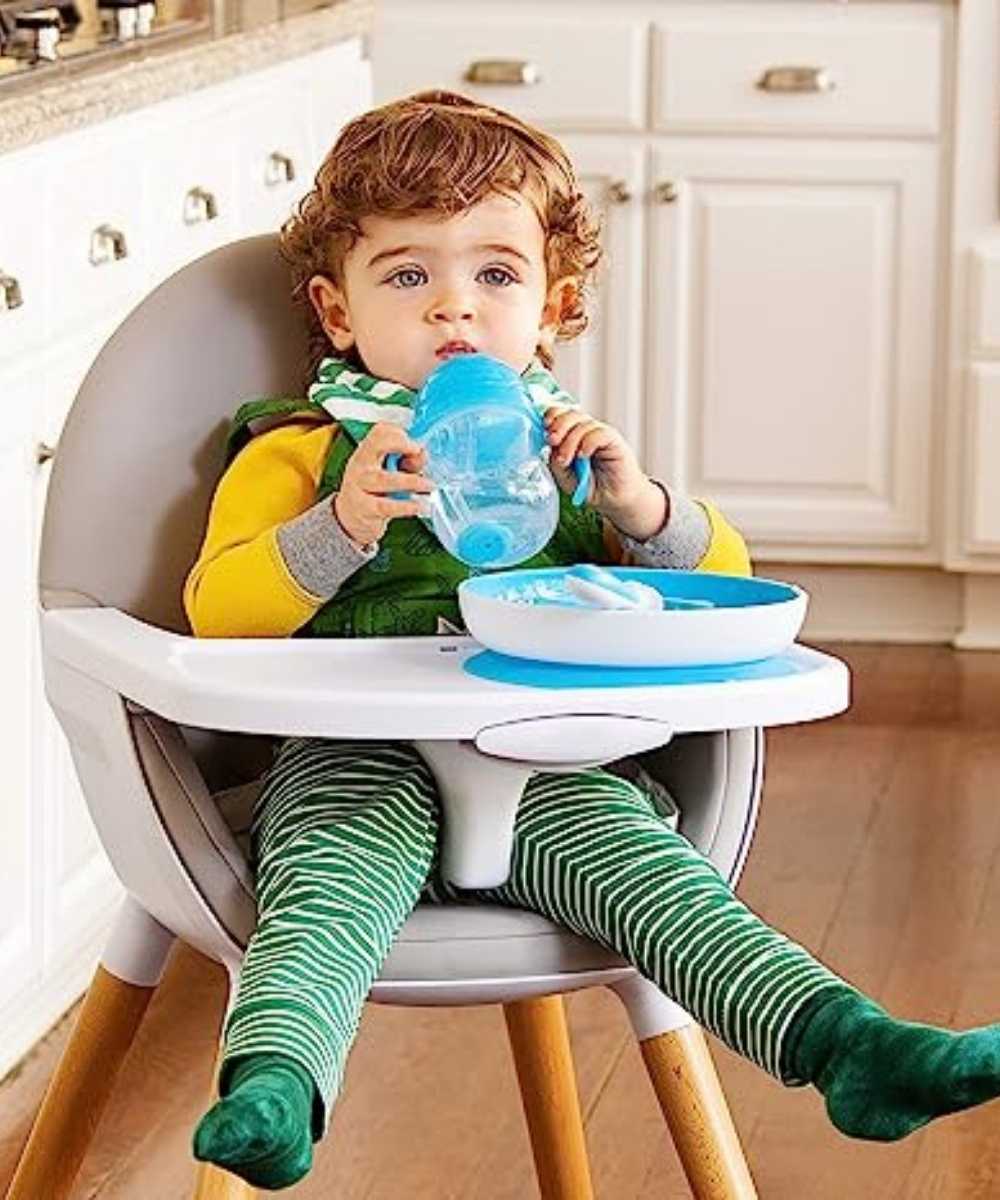 Be Happy - Toddler Dining Set Blue | Feeding Set | Munchkin for Mamas & Papas LB - 6hr