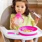 Be Happy - Toddler Dining Set Pink | Feeding Set | Munchkin for Mamas & Papas LB - 6hr