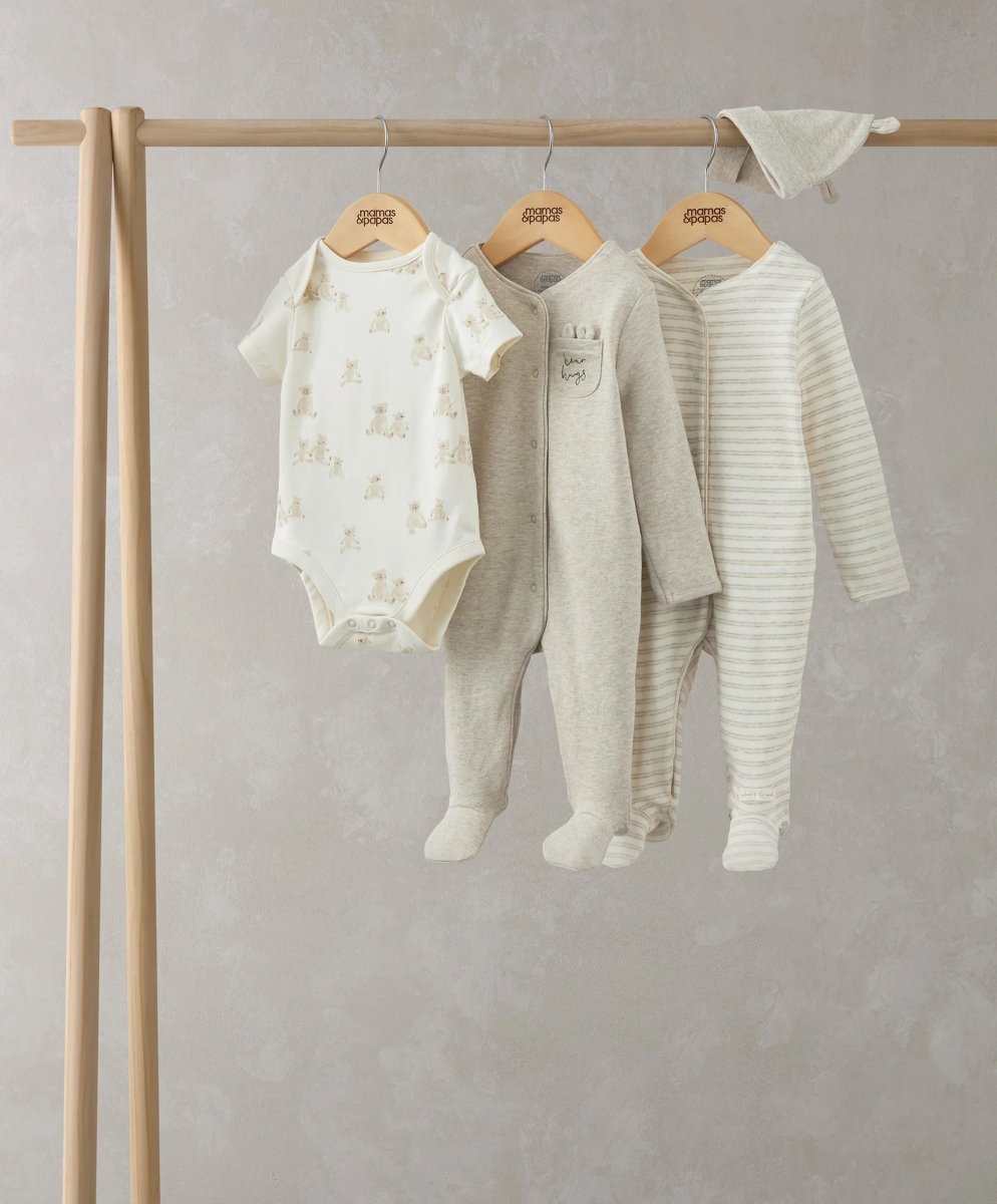 Bear Hug Teddy Starter Set (4 Piece) | Set | Mamas & Papas for Mamas & Papas LB - 6hr