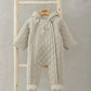 Bear Hugs Quilted Jersey Pramsuit | Pramsuit | Mamas & Papas for Mamas & Papas LB - 6hr