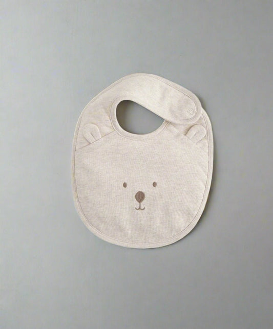 Bear Print Bib | Bib | Mamas & Papas for Mamas & Papas LB - 6hr