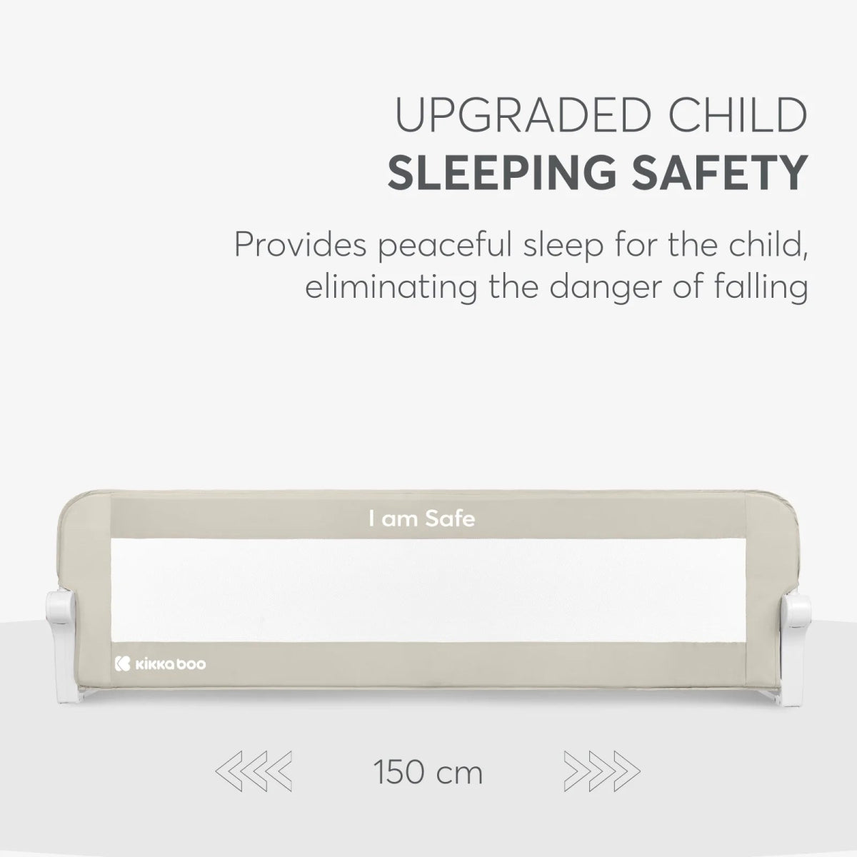 Bed rail I am safe 150cm | Bed Rail | Kikkaboo for Mamas & Papas LB - Baby Safety