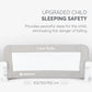 Bed Rail I Am Safe 150cm Beige Grey | Bed Rail | KikkaBoo for Mamas & Papas LB - Furniture & Nursery