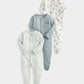 Bicycle Print Sleepsuits (Set of 3) | Sleepsuit | Mamas & Papas for Mamas & Papas LB - 6hr