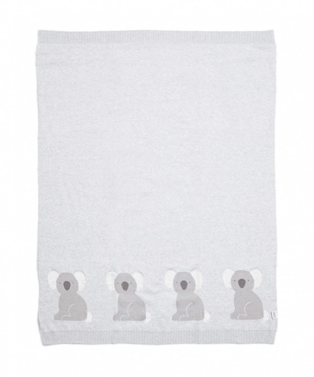 Blanket Knitted Koala 70x90cm | Blanket | Mamas & Papas for Mamas & Papas LB - 6hr