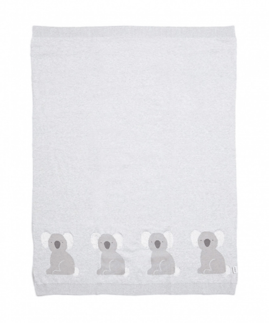 Blanket Knitted Koala 70x90cm | Blanket | Mamas & Papas for Mamas & Papas LB - 6hr