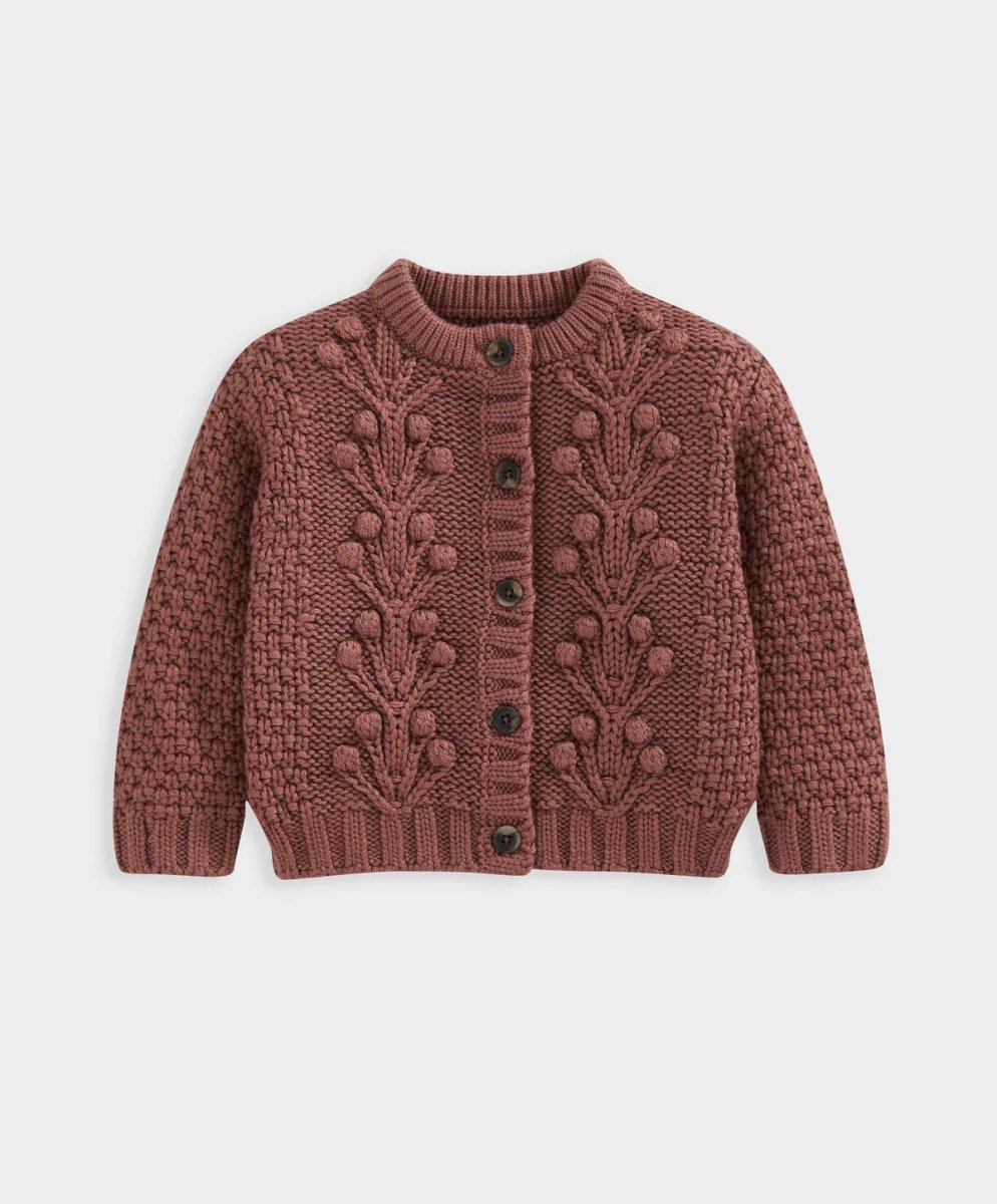 Bobble Knit Cardigan | Cardigan | Mamas & Papas for Mamas & Papas LB - 6hr