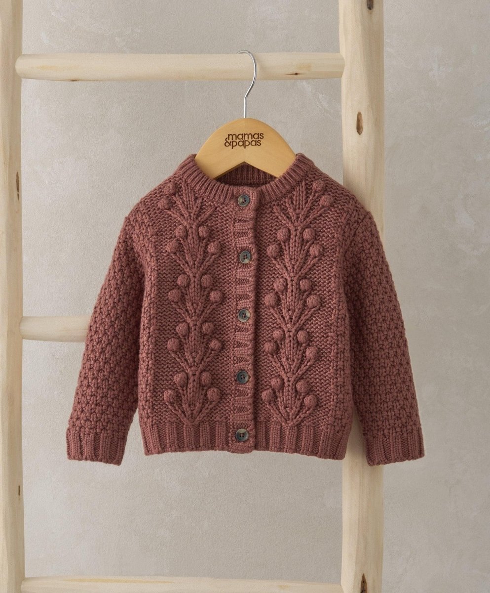 Bobble Knit Cardigan | Cardigan | Mamas & Papas for Mamas & Papas LB - 6hr