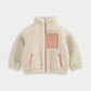 Borg Jacket - Beige | Jacket | Mamas & Papas for Mamas & Papas LB - 6hr