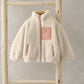 Borg Jacket - Beige | Jacket | Mamas & Papas for Mamas & Papas LB - 6hr