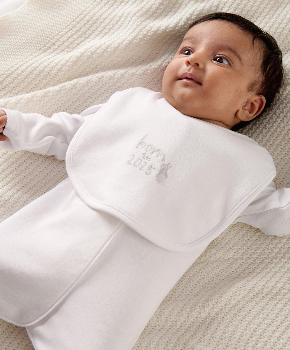 Born in 2025 Bib | Bib | Mamas & Papas for Mamas & Papas LB - Bibs & Muslins