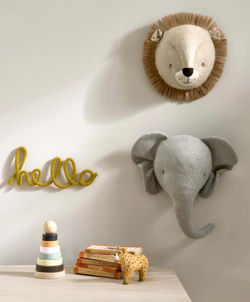 Born to be Wild - Elephant Head Wall Art | Wall Art | Mamas & Papas for Mamas & Papas LB - Furniture & Nursery