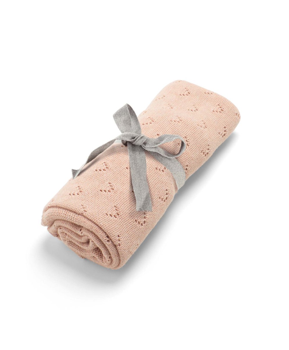 Born To Be Wild - Pink Pointelle Blanket | Blanket | Mamas & Papas for Mamas & Papas LB - 6hr