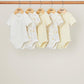 Botanical Garden Sleepsuits (Set of 5) - Yellow | Bodysuit | Mamas & Papas for Mamas & Papas LB - 6hr
