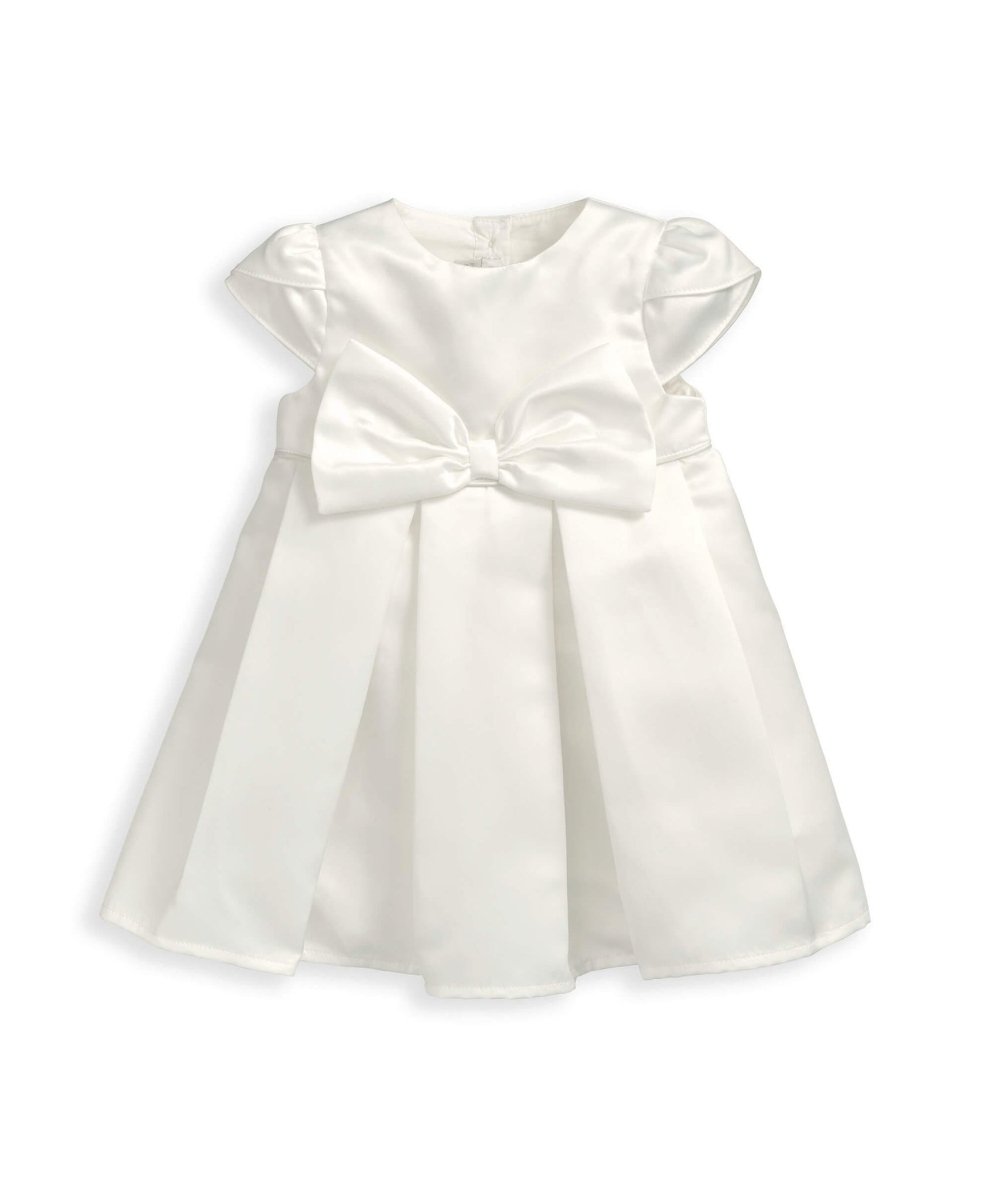 Bow Dress - White | Dress | Mamas & Papas for Mamas & Papas LB - 6hr